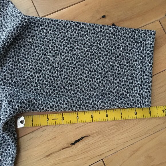 NWT Canadian Sparkly Rockstar Ruched Half Sleeve Top - Picture 13 of 13